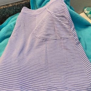 Fresh produce blue and white skort
